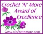 Crochet N More Award of Excellence