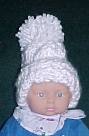 My Lil Newborn Doll Hat Crochet Pattern