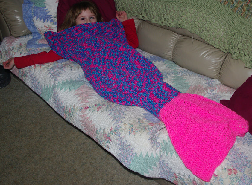 Julee's Mermaid Tail Free Crochet Pattern