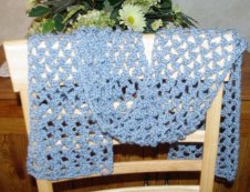 Lacy Summer Scarf Crochet Pattern