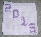 Row Count 2015 Afghan Square Crochet Pattern