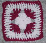 Two Color Afghan Square